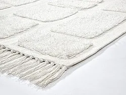 Ryijymatot - Salem Natural Cotton Shaggy (offwhite)
