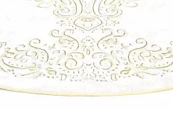 Pyöreät matot - Valenza (valkoinen/beige)