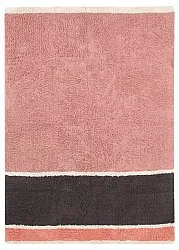 Ryijymatot - Vinci Natural Cotton Shaggy (vaaleanpunainen)