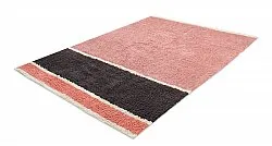 Ryijymatot - Vinci Natural Cotton Shaggy (vaaleanpunainen)