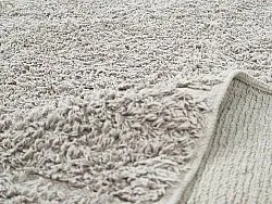 Pyöreä matot - Willow Natural Cotton Shaggy (greige)