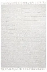 Ryijymatot - Willow Natural Cotton Shaggy (offwhite)