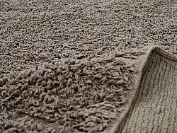 Ryijymatot - Willow Natural Cotton Shaggy (taupe)