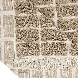 Ryijymatot - Zola Natural Cotton Shaggy (beige)