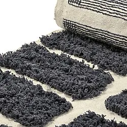 Ryijymatot - Zola Natural Cotton Shaggy (tumman harmaa)
