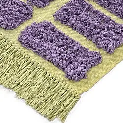 Ryijymatot - Zola Natural Cotton Shaggy (violetti)