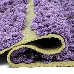 Ryijymatot - Zola Natural Cotton Shaggy (violetti)