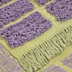 Ryijymatot - Zola Natural Cotton Shaggy (violetti)