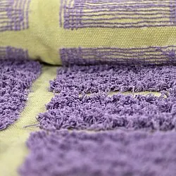 Ryijymatot - Zola Natural Cotton Shaggy (violetti)
