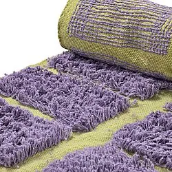 Ryijymatot - Zola Natural Cotton Shaggy (violetti)