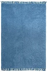 Ryijymatot - Alba Natural Cotton Shaggy (sininen)