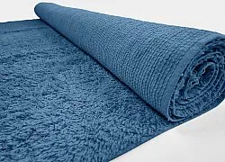 Ryijymatot - Alba Natural Cotton Shaggy (sininen)