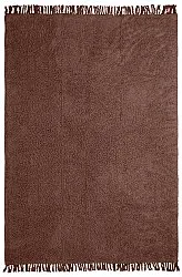 Ryijymatot - Alba Natural Cotton Shaggy (ruskea)