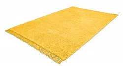 Ryijymatot - Alba Natural Cotton Shaggy (keltainen)