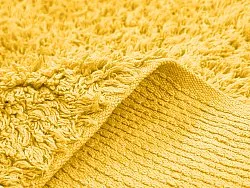 Ryijymatot - Alba Natural Cotton Shaggy (keltainen)