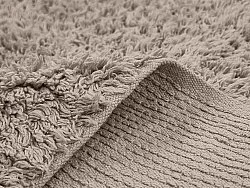 Ryijymatot - Alba Natural Cotton Shaggy (taupe)