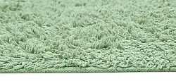Ryijymatot - Alba Natural Cotton Shaggy (vaaleanvihreä)