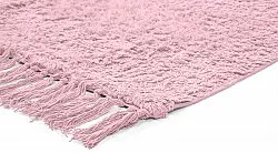 Ryijymatot - Alba Natural Cotton Shaggy (vaalea pinkki)