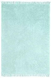 Ryijymatot - Alba Natural Cotton Shaggy (turkoosi)