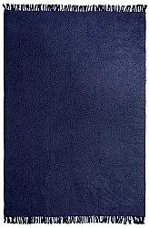 Ryijymatot - Alba Natural Cotton Shaggy (tummansininen)