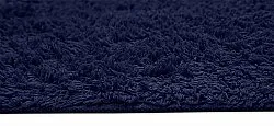 Ryijymatot - Alba Natural Cotton Shaggy (tummansininen)