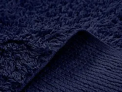 Ryijymatot - Alba Natural Cotton Shaggy (tummansininen)