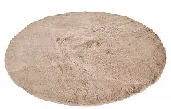 Pyöreä matot - Cloud Super Soft (taupe)