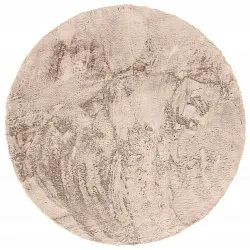 Pyöreä matot - Cloud Super Soft (taupe)