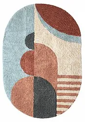 Soikea matto - Osmery Natural Cotton Shaggy (multi)