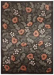 Wilton-matto - Poppy (musta)