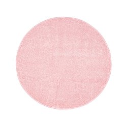 Pyöreä matot - Moda (vaaleanpunainen)
