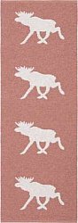 Muovimatot - Horredsmattan Moose (vaaleanpunainen)