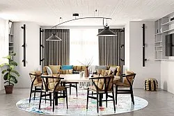 Pyöreät matot - Levidi (multi)