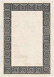 Wilton-matto - Mytos (beige/musta)