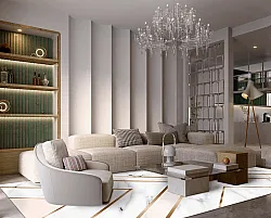 Wilton-matto - Nemea (valkoinen/vaaleanpunainen/kulta)