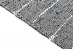 Räsymatto - Nordal Design (harmaa - 100 % nahka)