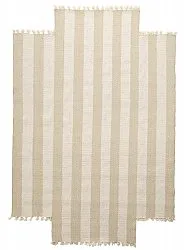 Epäsäännöllinen villamatto - Kystaro (kerma/beige)