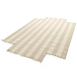 Epäsäännöllinen villamatto - Kystaro (kerma/beige)