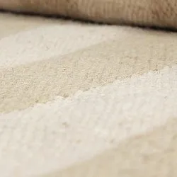 Epäsäännöllinen villamatto - Kystaro (kerma/beige)