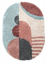 Soikea matto - Tropea Natural Cotton Shaggy (multi)