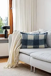 Tyynynpäällinen villasekoite - Phoebe (sininen)