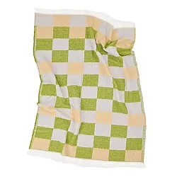 Viltit - Villasekoiteplaid - Audrey Check (beige/vihreä/violetti)