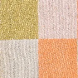 Viltit - Villasekoiteplaid - Audrey Check (beige/keltainen/oranssi)