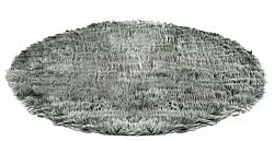 Pyöreä matot - Pomaire (harmaa/vihreä)