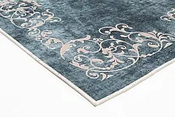 Wilton-matto - Santi (sininen/beige)