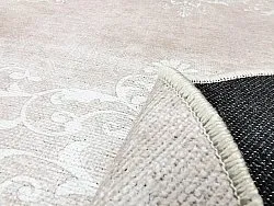 Pyöreät matot - Santi (beige/valkoinen)