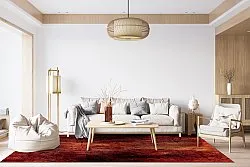 Wilton-matto - Wells (punainen)