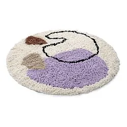 Pyöreät matot - Naousa Natural Cotton Shaggy (multi)