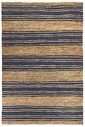 Juutti-matto - Kayes (jute/sininen)