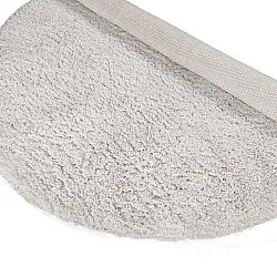 Pyöreät matot - Combarro Solid Cotton Shaggy (kerma)